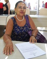 Servidora toma posse aos 63 anos