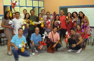 Servidores do Campus do Sertão comemoram a Páscoa