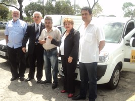 Unidades do interior recebem veículos para as ações acadêmicas