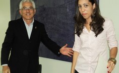 Reitor saúda Ísis Torres na posse como técnica