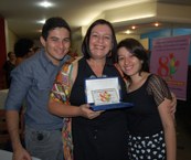 Rachel com filhos