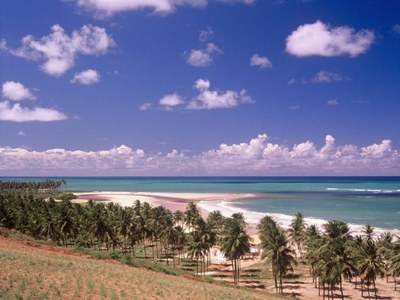 Praia de Lagoa do Pau, em Coruripe