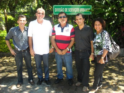 Equipe da Sinfra em visita à UFRN | nothing