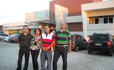 Equipe de servidores em visita técnica à UFRN