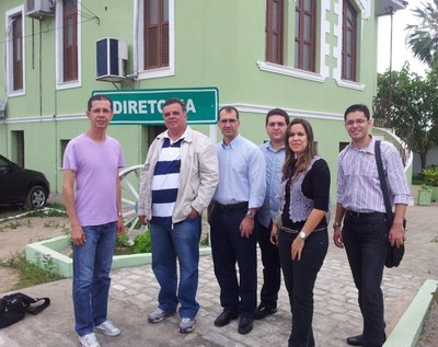 Equipe da Ufal em troca de experiências com UFRN