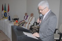 Eurico Lôbo durante a liturgia