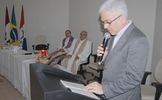 Eurico Lôbo durante a liturgia