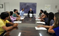 Durante reunião, Eurico Lôbo ressalta o papel do servidor público como agente em processo de tranformação