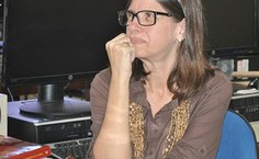 Professora Andréa Moreira destacou a importância de contar com a presença da Assessoria da Ufal para abrir o 1º Ciclo de Coletivas de Imprensa da turma