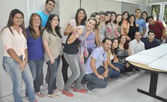 Servidores se despedem da antiga diretora do DAP