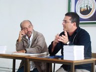 Álvaro Gomes e Fábio Guedes ministram oficina sobre os dilemas da sociedade contemporânea