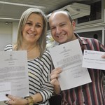 Vinte e sete novos servidores tomam posse na Sala dos Conselhos