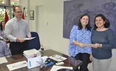 Yelnia Dória assume função de médica do trabalho, lotada no Campus A. C. Simões