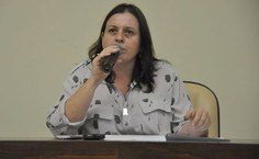 Rachel Rocha encorajou e incentivou os novos servidores