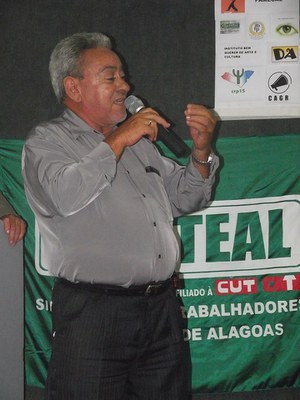 O professor Luiz Gonzaga Costa de Oliveira