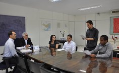 O servidor Renan de Souza leu o termo de Ética