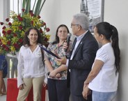 Reitor Eurico Lôbo faz homenagem à professora e vereadora Heloísa Helena