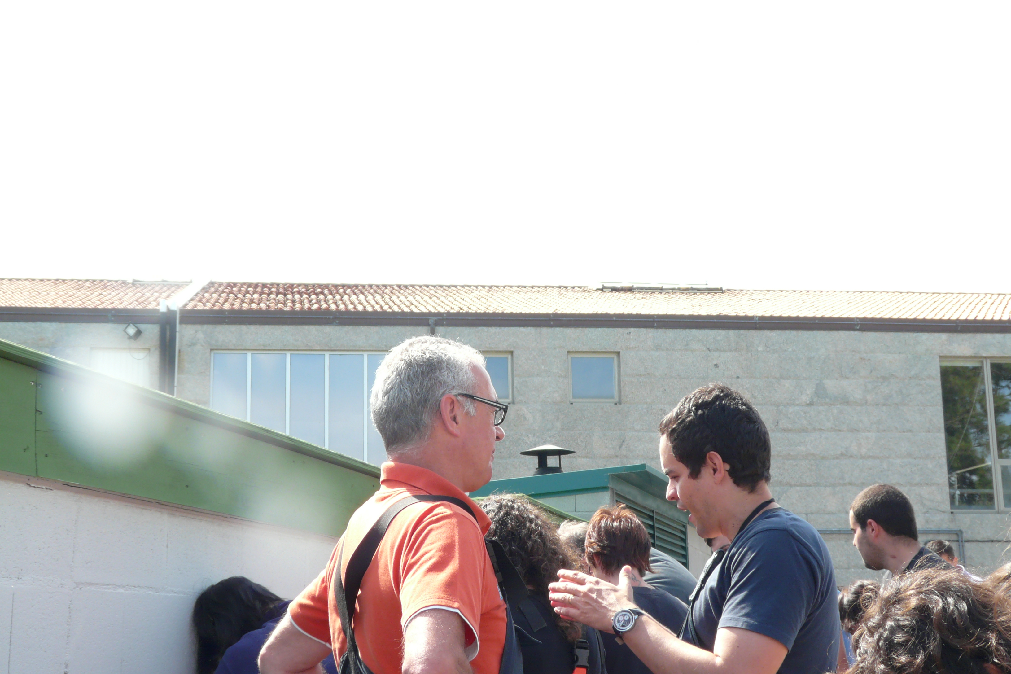 Emerson Soares e José Benito Peleteiro, um dos coordenadores do projeto Diversify