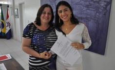 Rafaela Tenório, lotada na Faculdade de Medicina