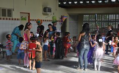 Blocos temáticos também fizeram parte da festa