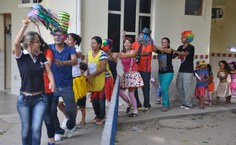 “A gente trabalha, mas também brinca, ou seja, a gente para pra brincar"