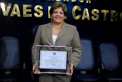 Ana Dayse Dórea foi homenageada na Câmara Municipal de Maceió