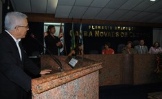 O reitor Eurico Lôbo destacou as contribuições da amiga Ana Dayse para a sociedade