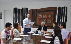 Leitura do termo de posse