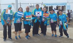 As equipes foram batizada com nomes dos países participantes. Eraldo coordenou a equipe Gana