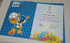 Certificado de participação como voluntário