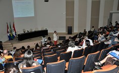 Marco Silva (UERJ) conversou durante a tarde