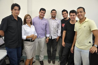 Equipe do NTI responsável pelos trabalhos do novo sistema acadêmico