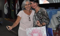 Sílvia Cardeal também recebeu brinde no sorteio