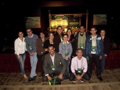 Equipe da Ufal presente ao evento