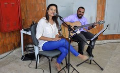 Grupo Boa Música, que animou a comemoração do dia do Servidor