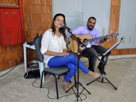 Grupo Boa Música, que animou a comemoração do dia do Servidor