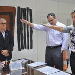 Reitor preside a primeira solenidade de posse do ano