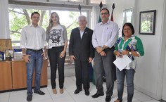 Empossados com a equipe de gestão