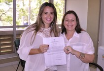 Após ser aluna de Biblioteconomia da Ufal, Sâmela Brito volta como bibliotecária para o Campus do Sertão