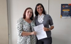 Aline Calheiros Espíndola, vai para o CTEC como professora e pesquisadora na área de Engenharia de Transporte
