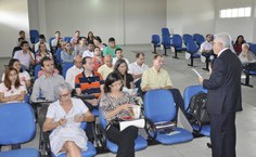 Reitor Eurico Lôbo participa do lançamento do plano anual de capacitação