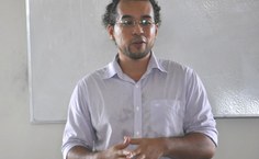 Facilitador Josias Lima é arquivista do Departamento de Administração de Pessoal