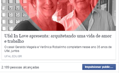 Internautas parabenizam casal de docentes que completa 35 anos de Ufal em 2015