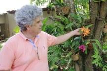 Professor coleciona 200 espécies de orquídeas (Foto: Jônatas Medeiros / Ascom Ufal)