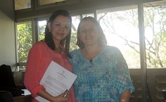 Gabriela terminou a graduação em 2007 em Biologia na Ufal