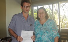 Rafael Oliveira lembrou que até mesmo na graduação, sua mãe lia as obras do curso de Sociologia, para que pudesse acompanhá-lo nas conversas