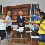 Reitor empossa três novos servidores para Maceió e Delmiro Gouveia