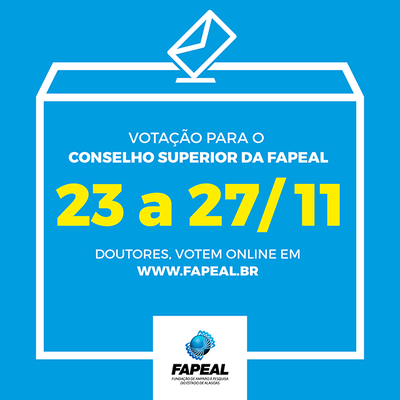 Fapeal aperfeiçoa processo de votação online para Conselho Superior