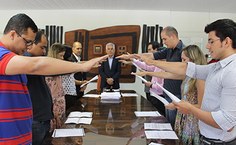 Servidores fizeram o juramento