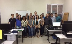 Turma participante da capacitação